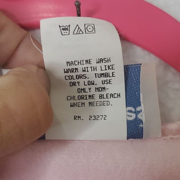 Vintage Homebodies By Leisure Life Vintage Pink Fleece House Dress Size 3X - Picture 8 of 17